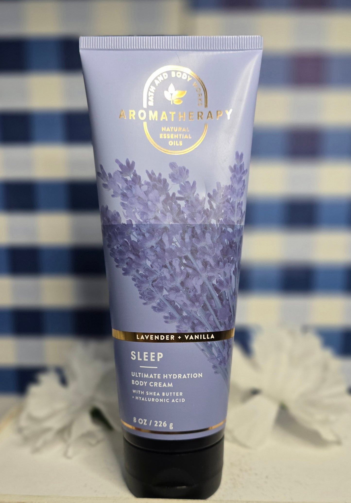 New Bath & Body Works Aroma Sleep Lavender and Vanilla Ultimate Hydration Body Cream 8 fl oz