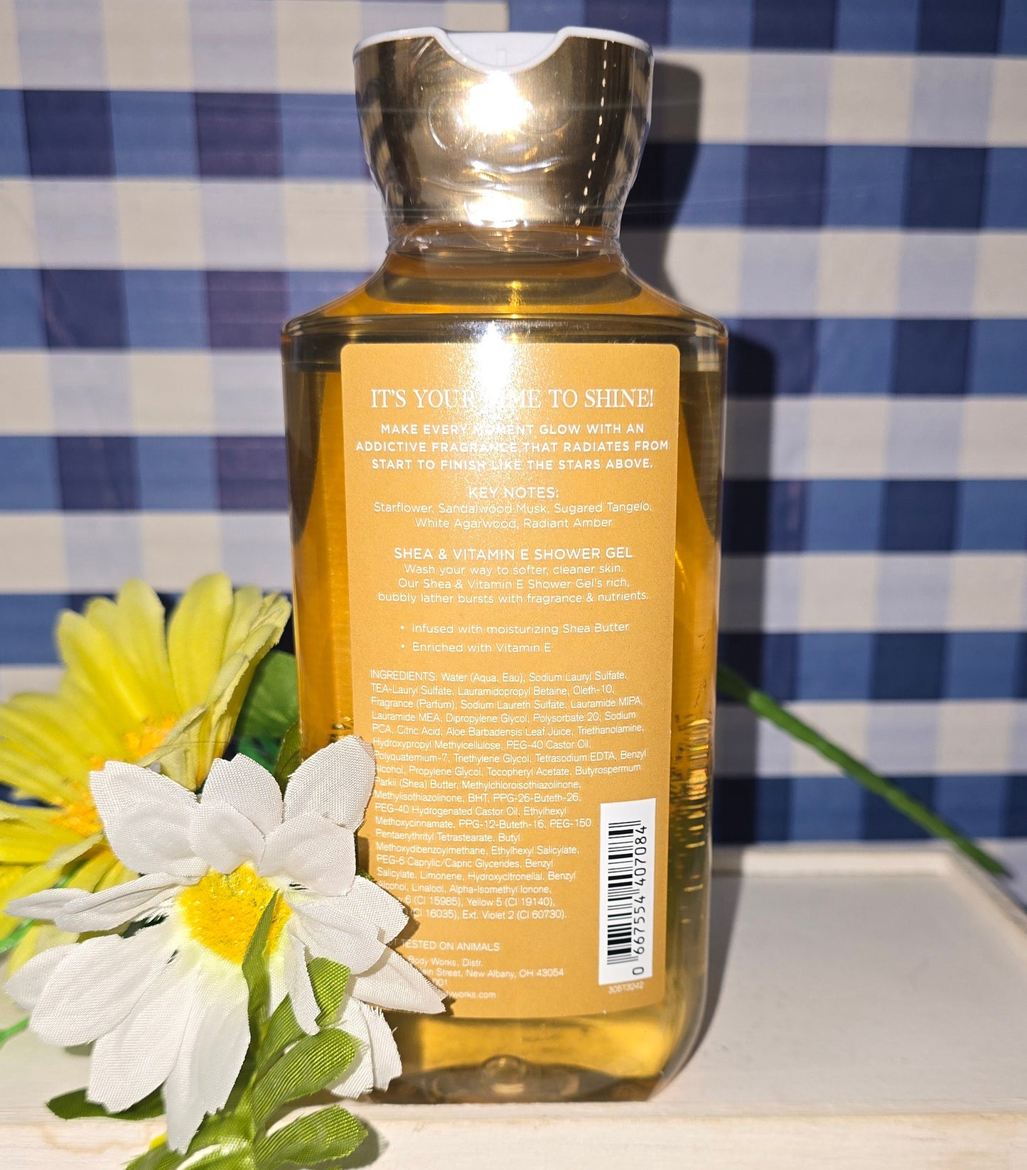 Bath and Body Works In The Stars Shea & Vitamin E Shower Gel 10 fl oz