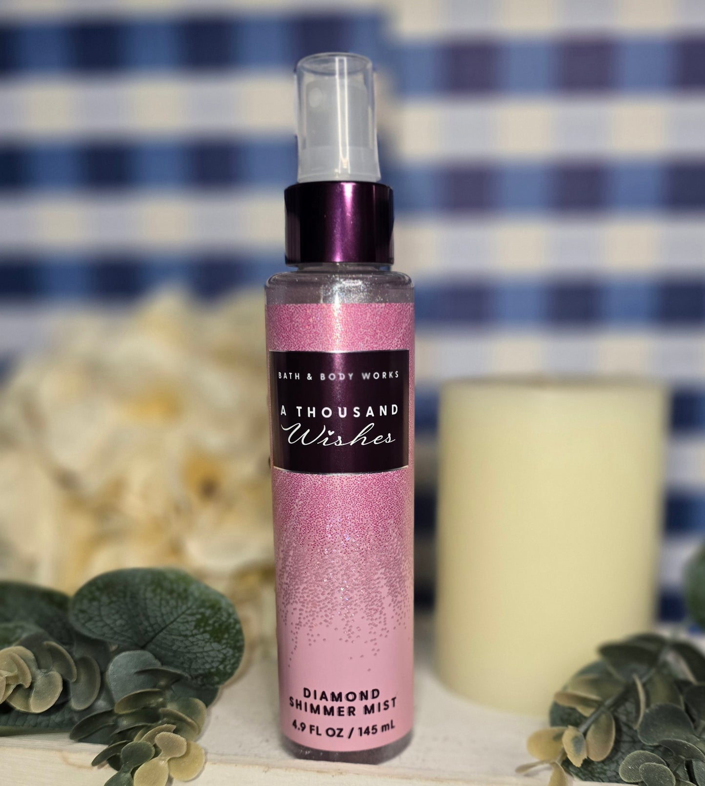 New Bath and Body Works A Thousand Wishes Diamond Shimmer Mist 4.9 fl oz
