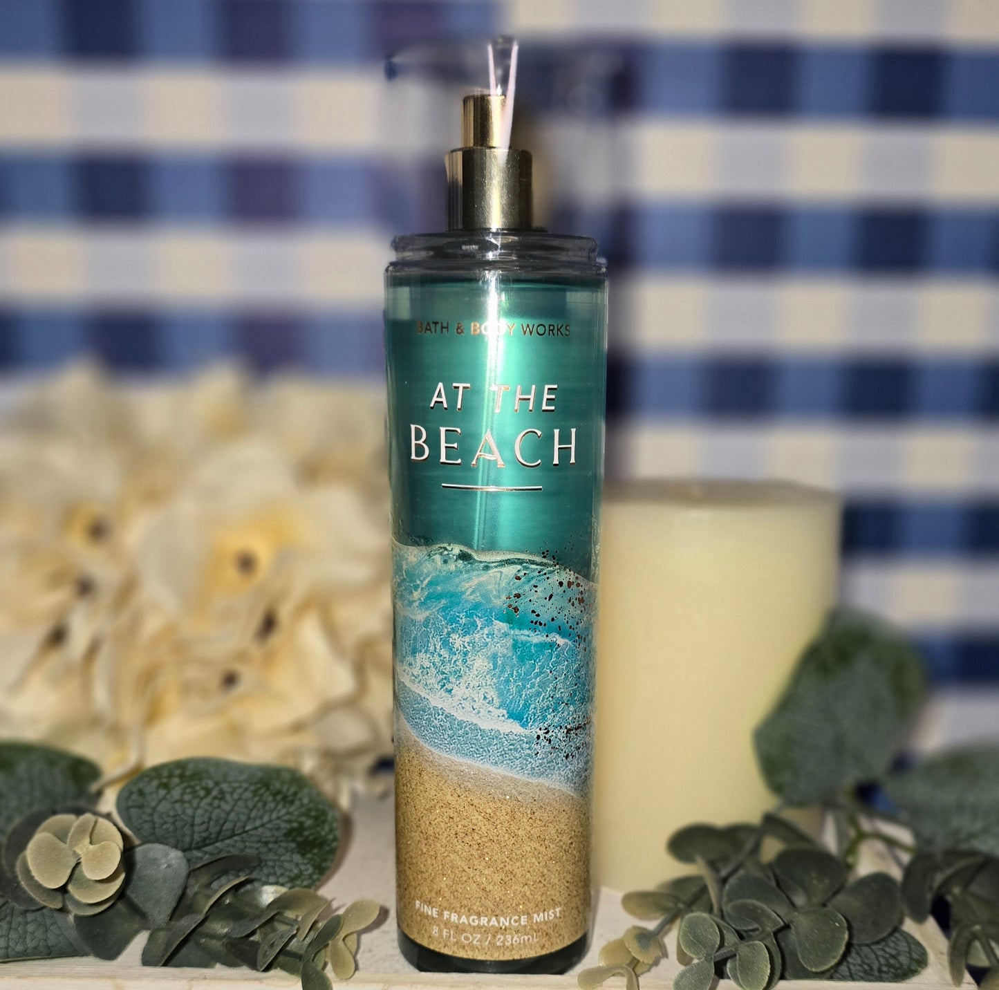 New Bath and Body Works At The Beach Fine Fragrance Body Mist, Body Spray, Hair Mist, Linen Spray 8 fl oz