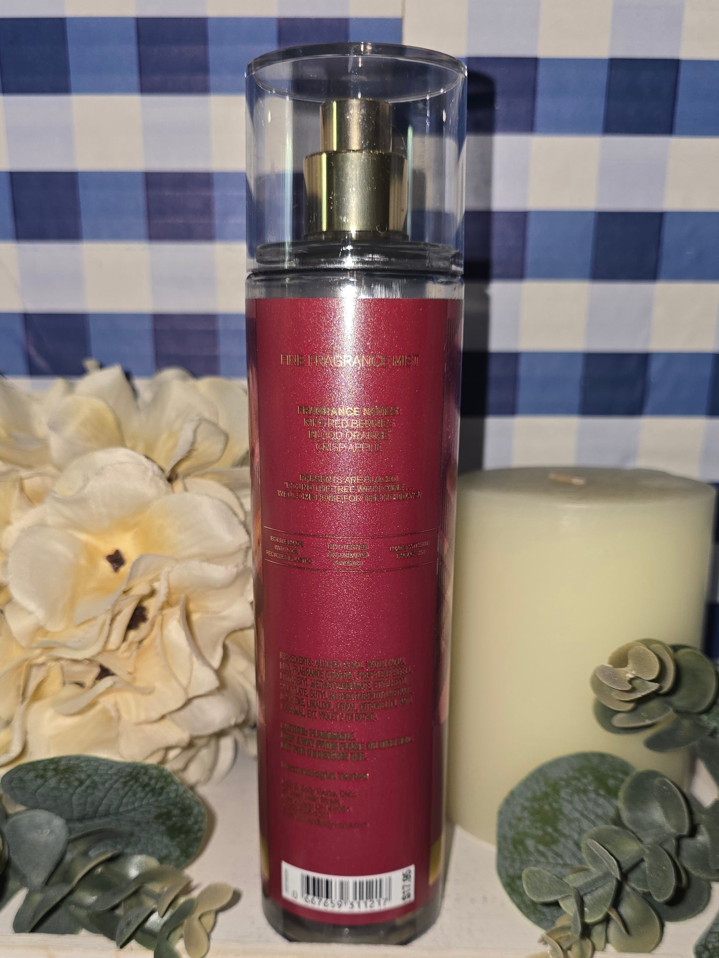 Bath & Body Work Bright Christmas Morning Body Mist, Body Spray, Hair Mist, Linen Spray