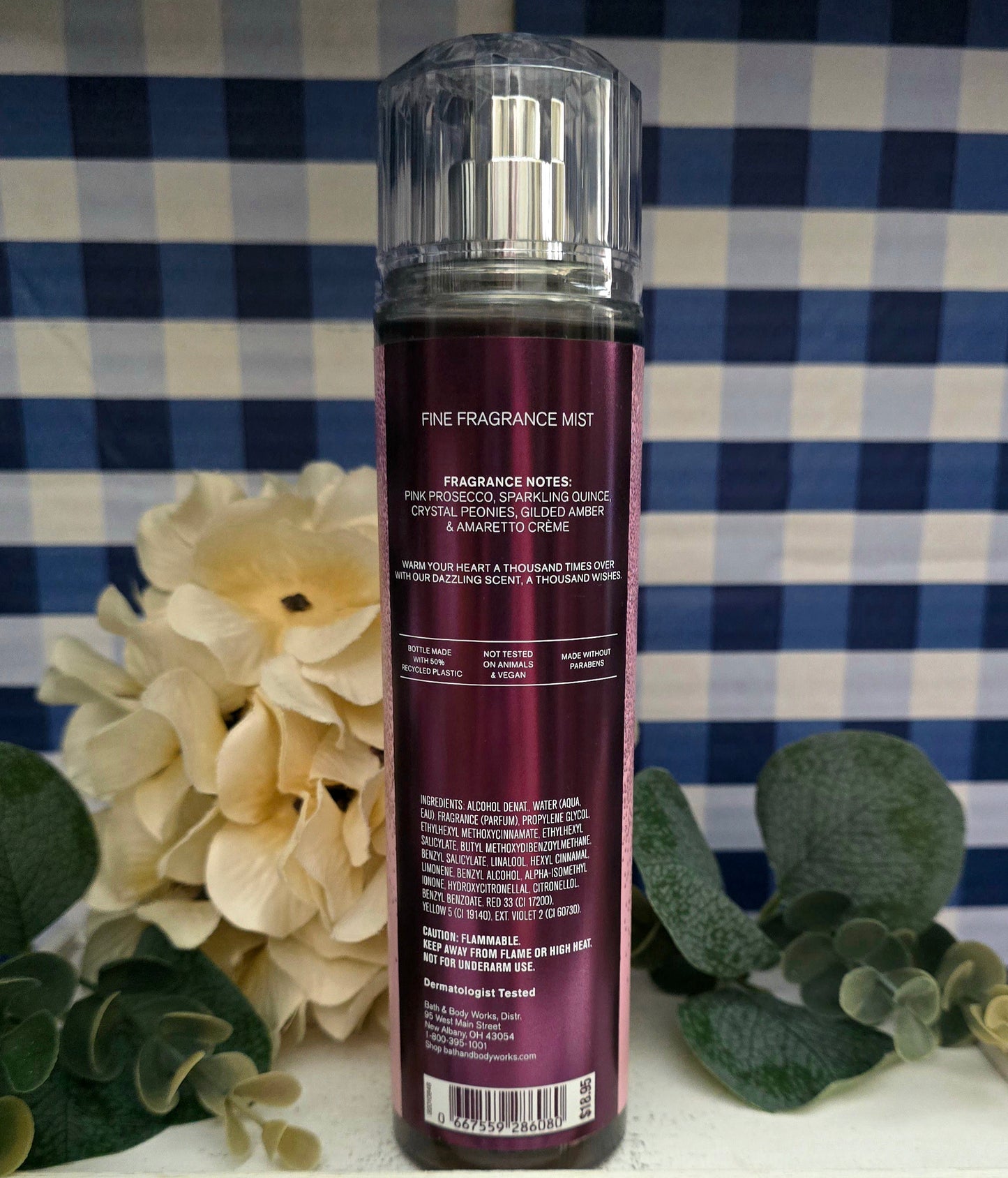 New Bath and Body Works A Thousand Wishes Body Mist, Body Spray, Hair Mist 8 fl oz