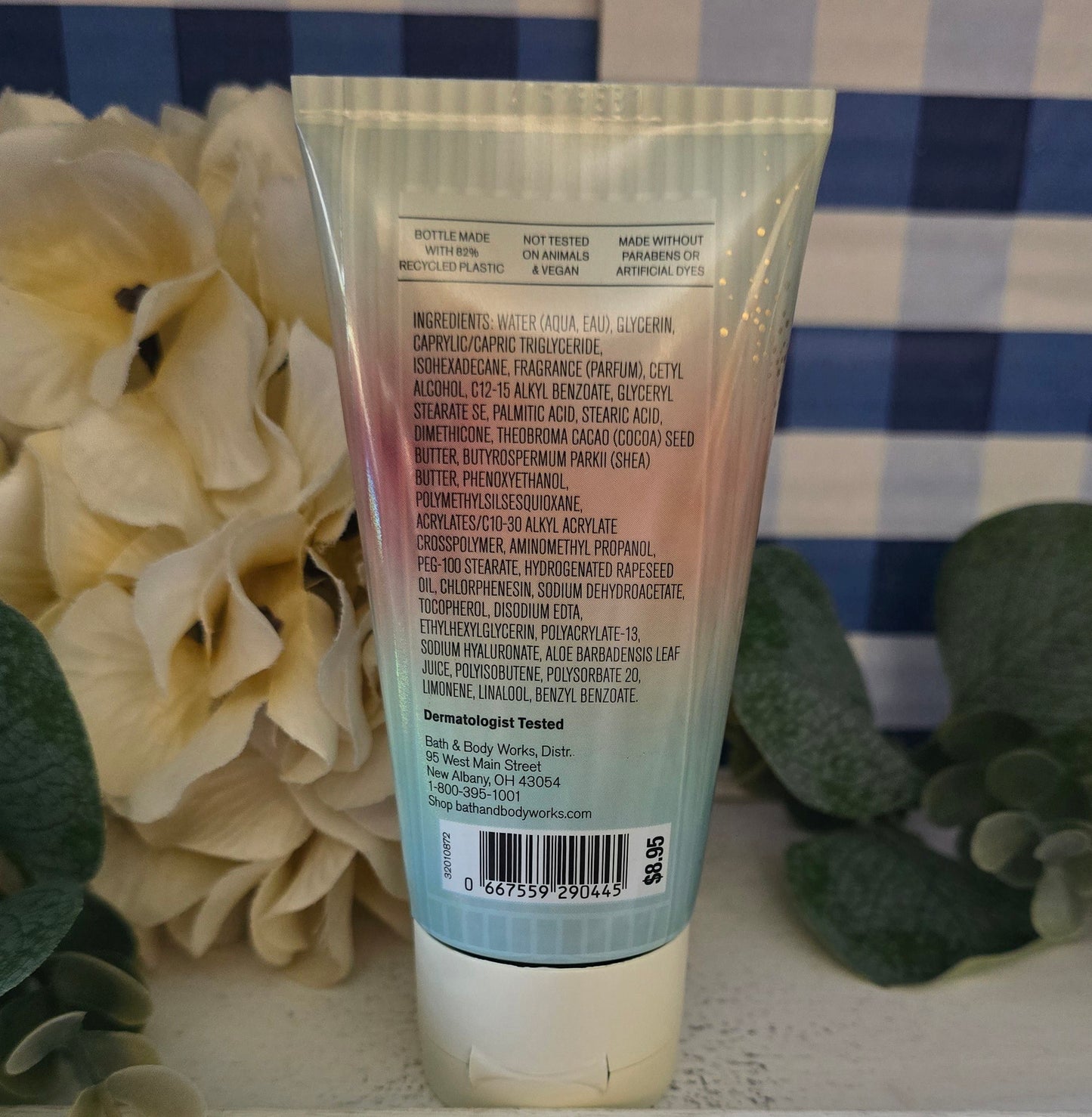 New Bath and Body Works Travel Size Vanilla Romance Body Cream/Moisturizer 2.5. fl oz