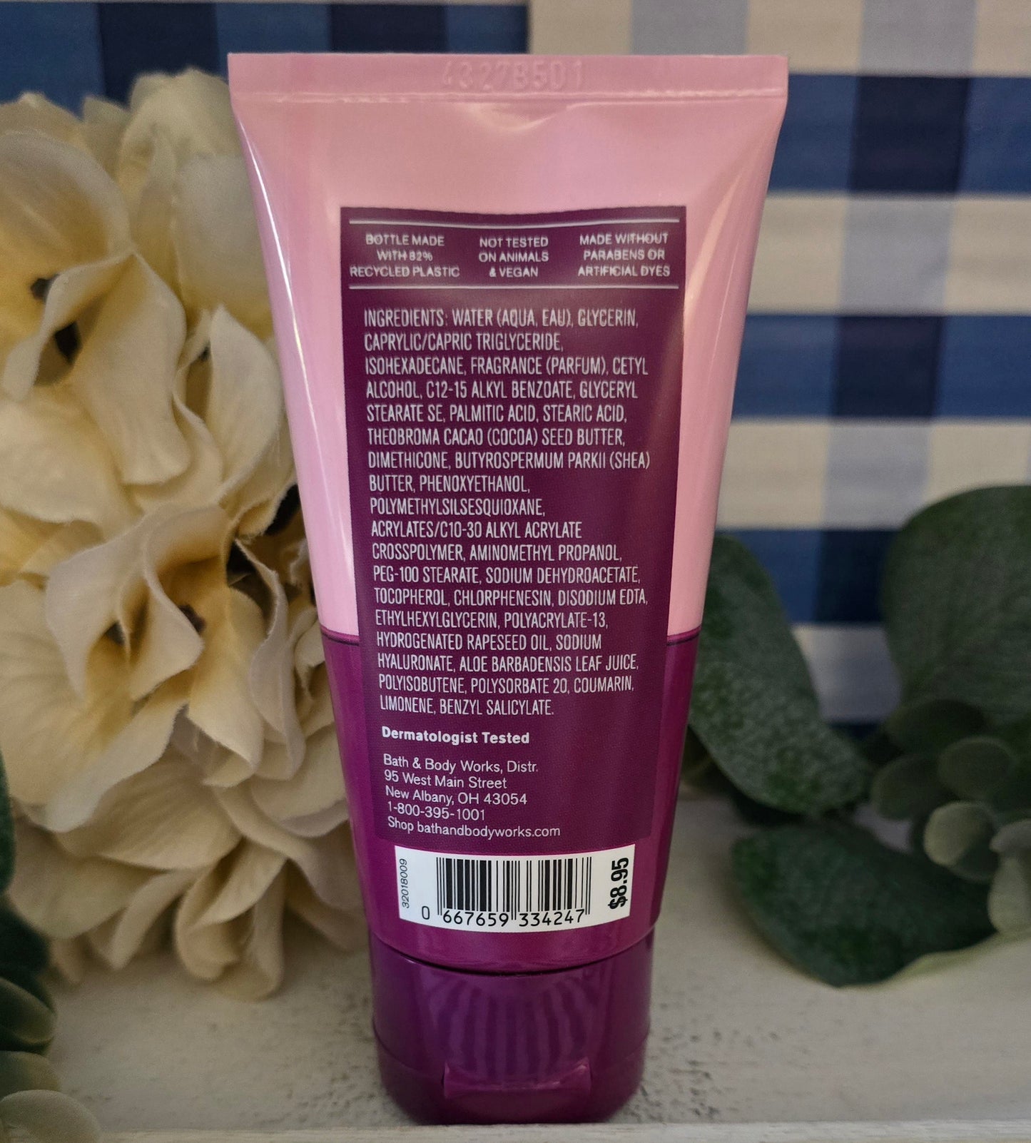 New Bath and Body Works Sweetheart Cherry Travel Size Body Cream/Moisturizer 2.5 fl oz