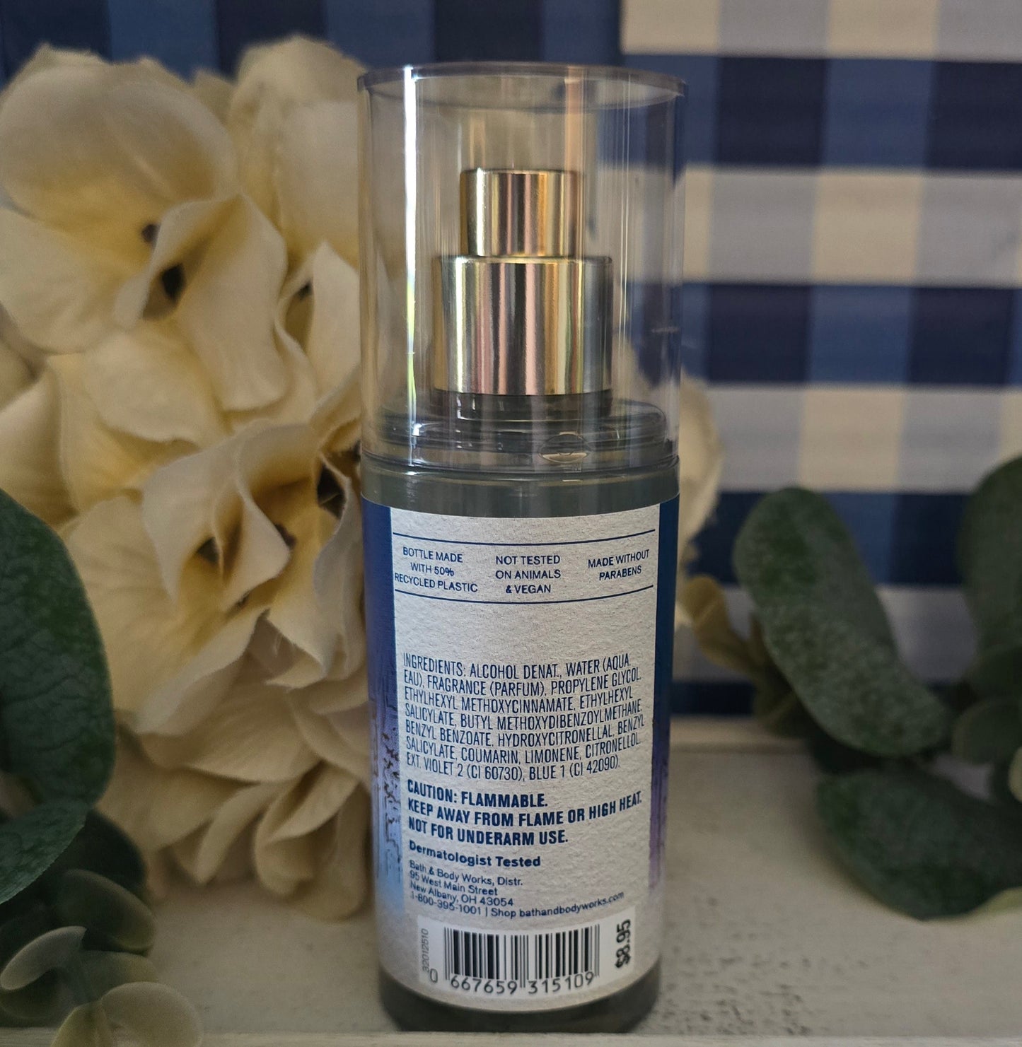 New Bath and Body Works Frosted Coconut Snowball Travel Size Body Mist, Body Spray, Hair Mist