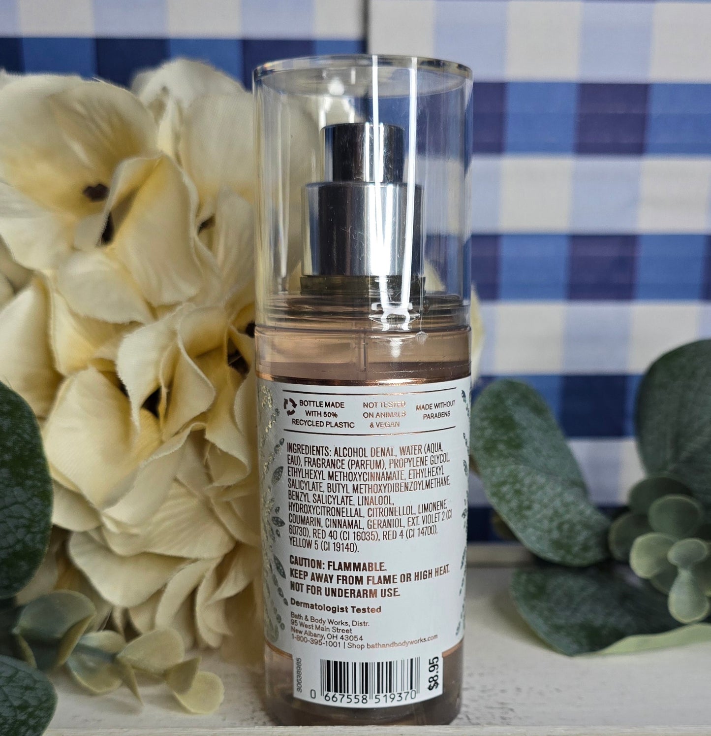 New Bath And Body Works Travel Size Pure Wonder Body Spray, Body Mist 2.5 fl oz