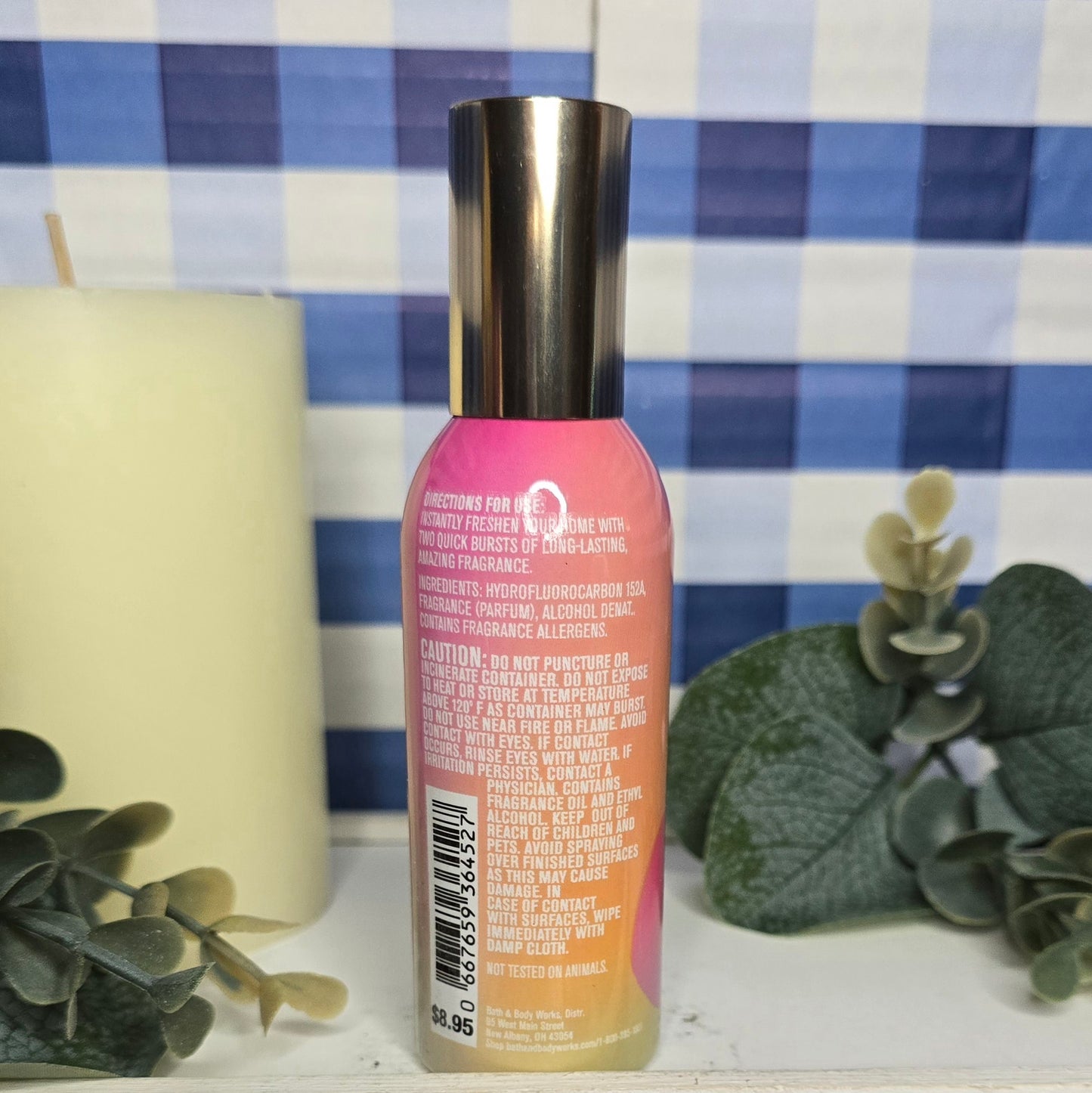 New Bath and Body Works Tiki Beach Concentrated Room Spray, Home Fragrance