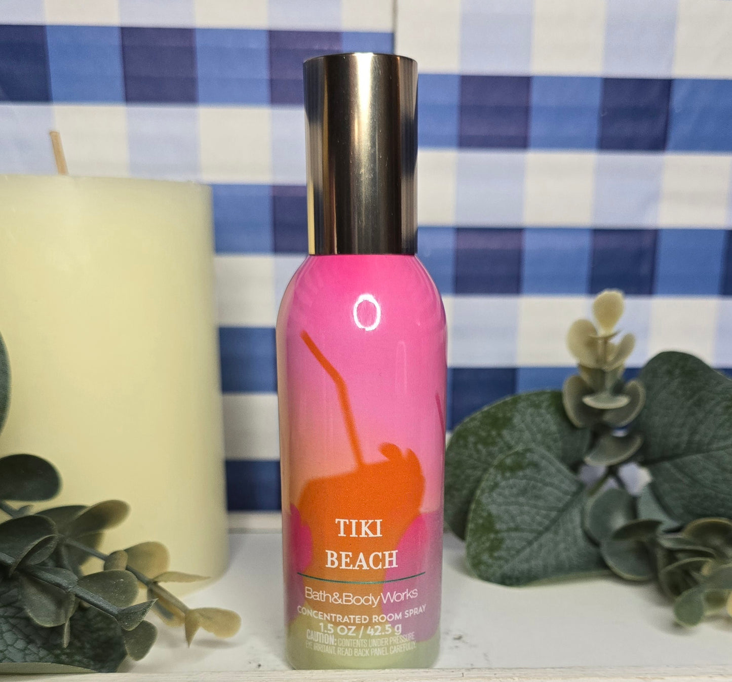 New Bath and Body Works Tiki Beach Concentrated Room Spray, Home Fragrance
