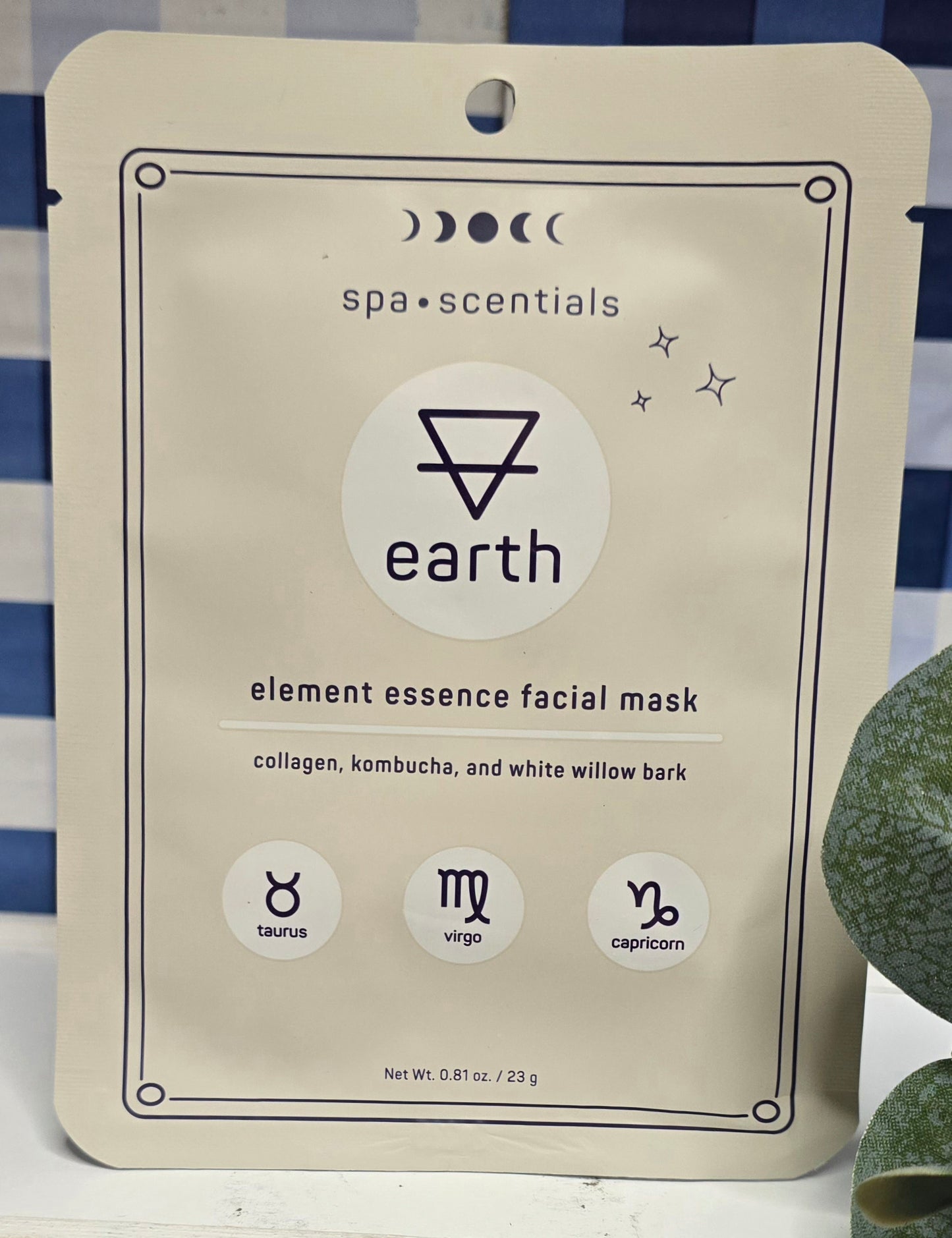 *New Spa.Scentials 3 Pack Element Essence Facial Mask (Air, Fire & Earth)