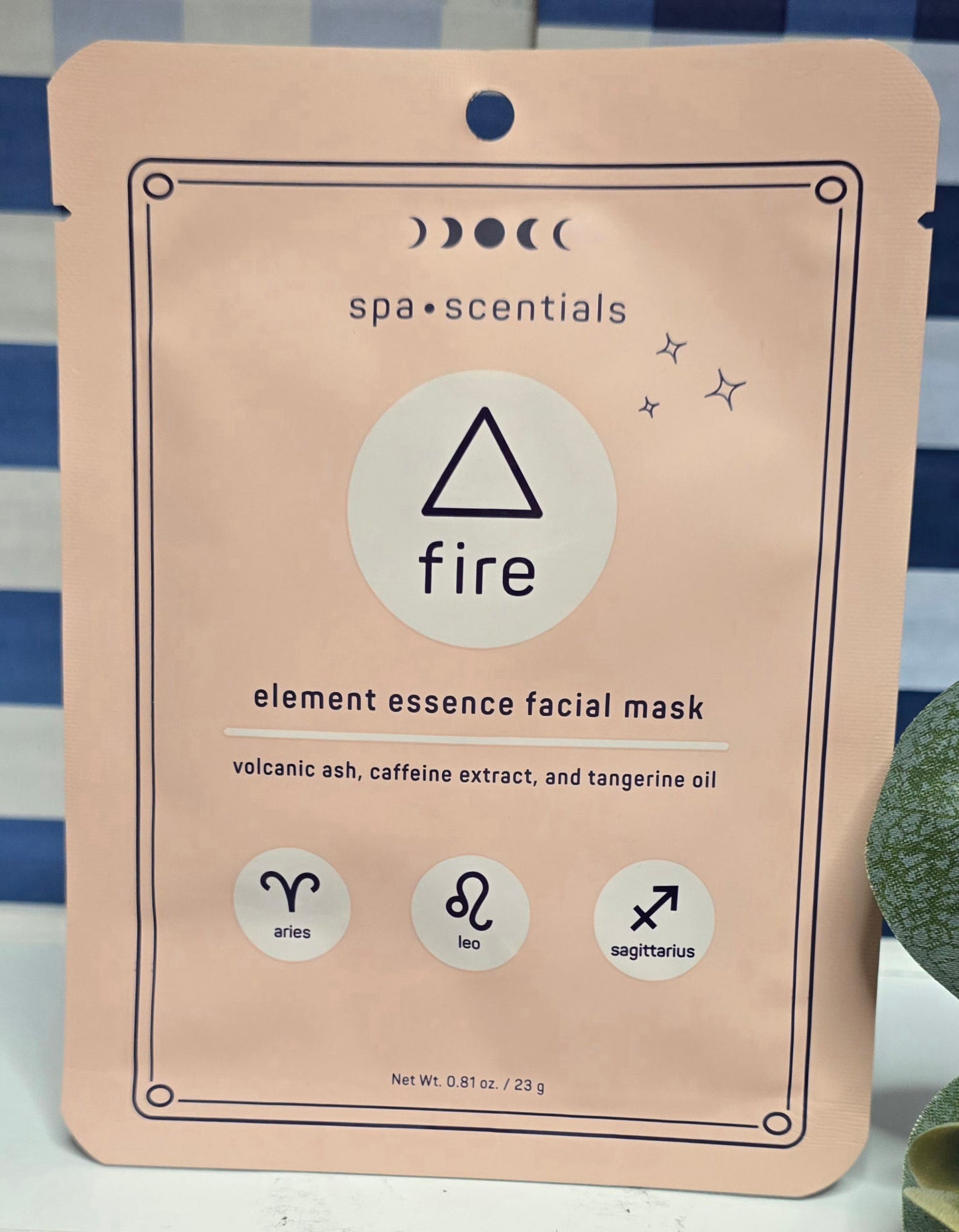 *New Spa.Scentials 3 Pack Element Essence Facial Mask (Air, Fire & Earth)