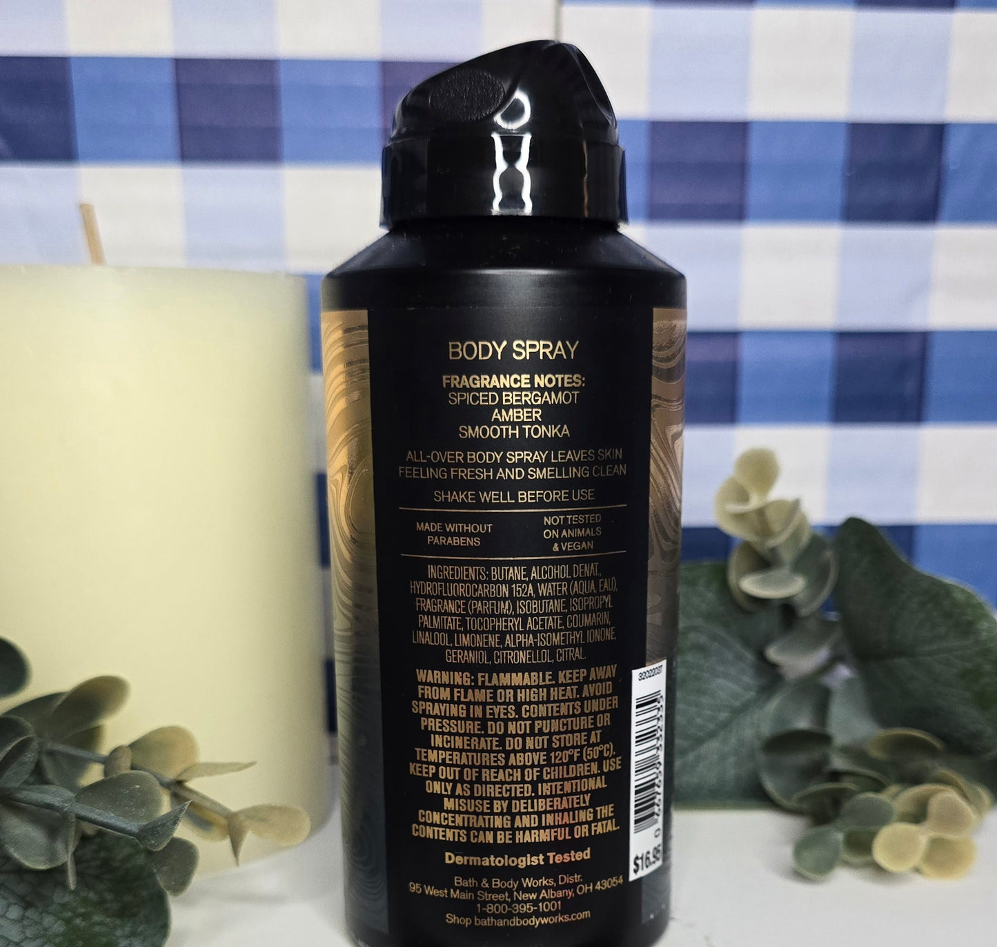 New Bath & Body Works Mens Collection After Dark Body Spray 3.7 fl oz