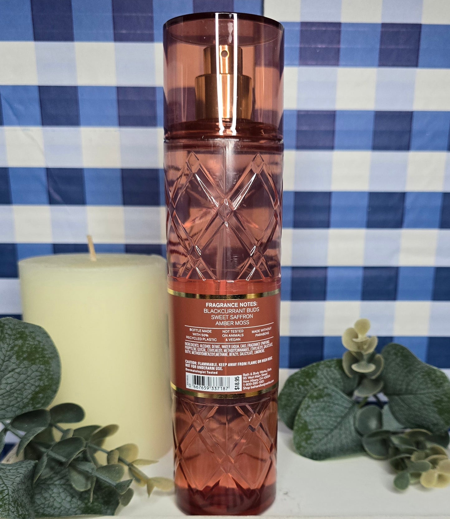 Bath & Body Works SEEING ROUGE Fine Fragrance Body Mist Body Spray 8 oz