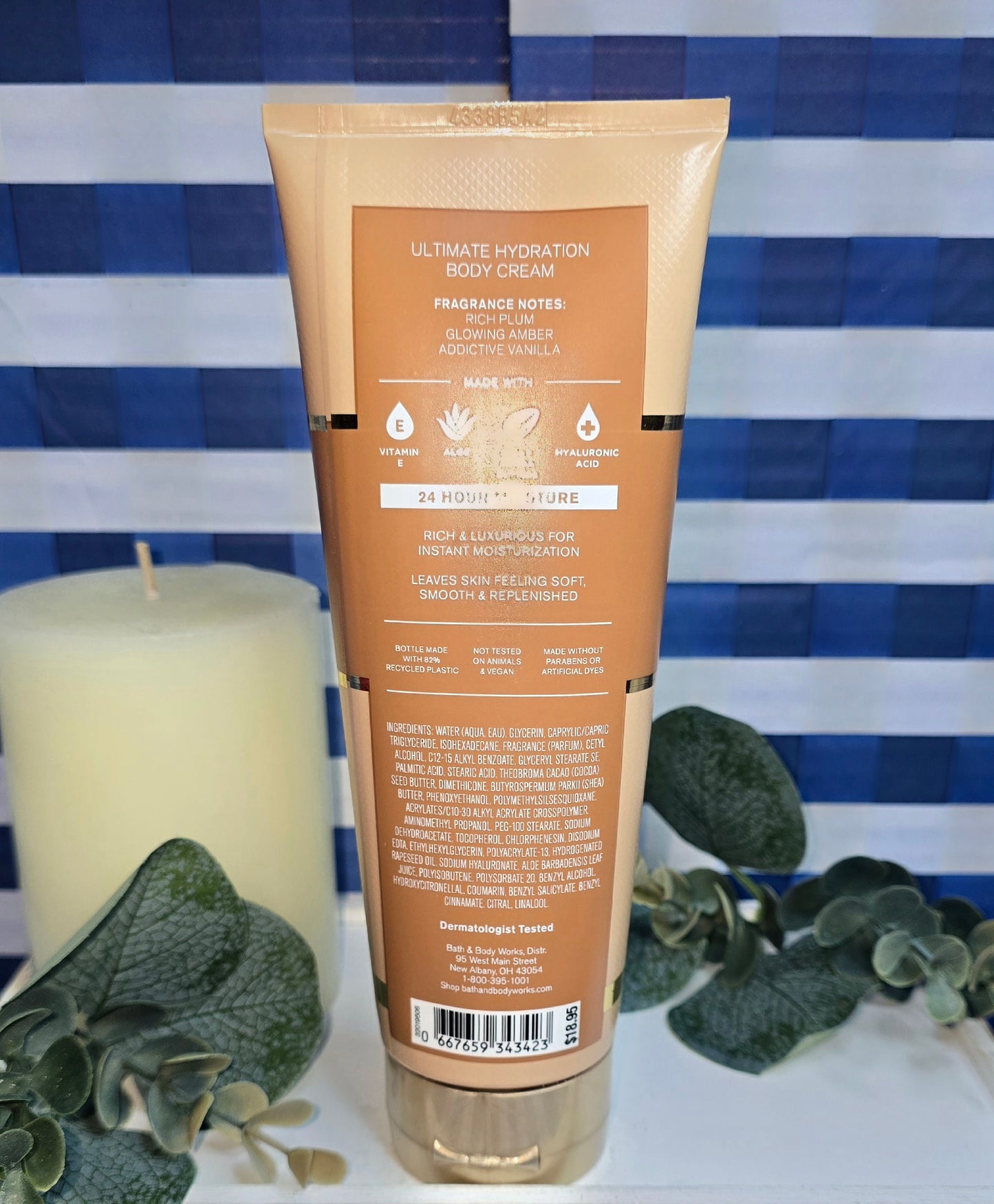 New Bath & Body Works VIVA VANILLA Body Cream - Ultimate Hydration