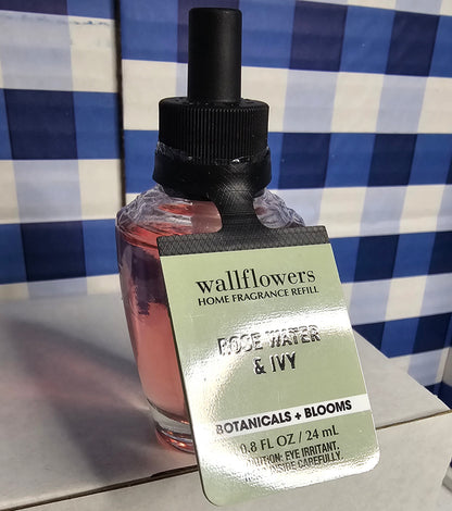 New Bath And Body Works Rose Water and Ivy Wallflower Fragrance Refill
