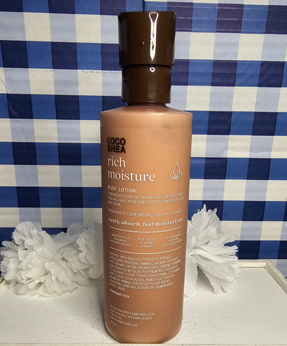 Bath and Body Works Coco Shea Rich Moisture Cocoa and Shea Butter Body Lotion 7.8 fl oz
