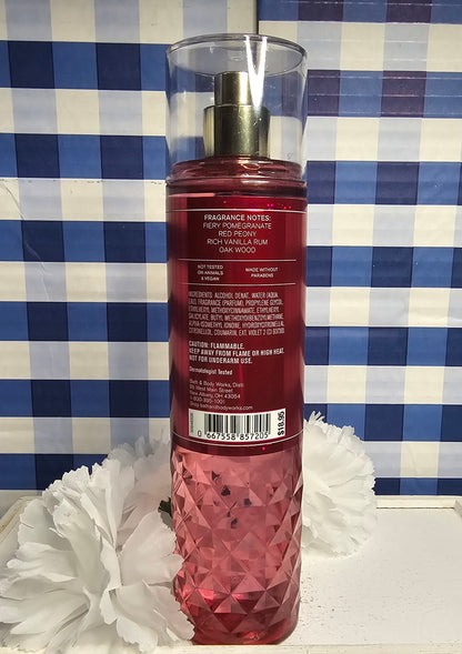New Bath and Body Works Forever Red Fine Fragrance Body Mist 8 fl oz