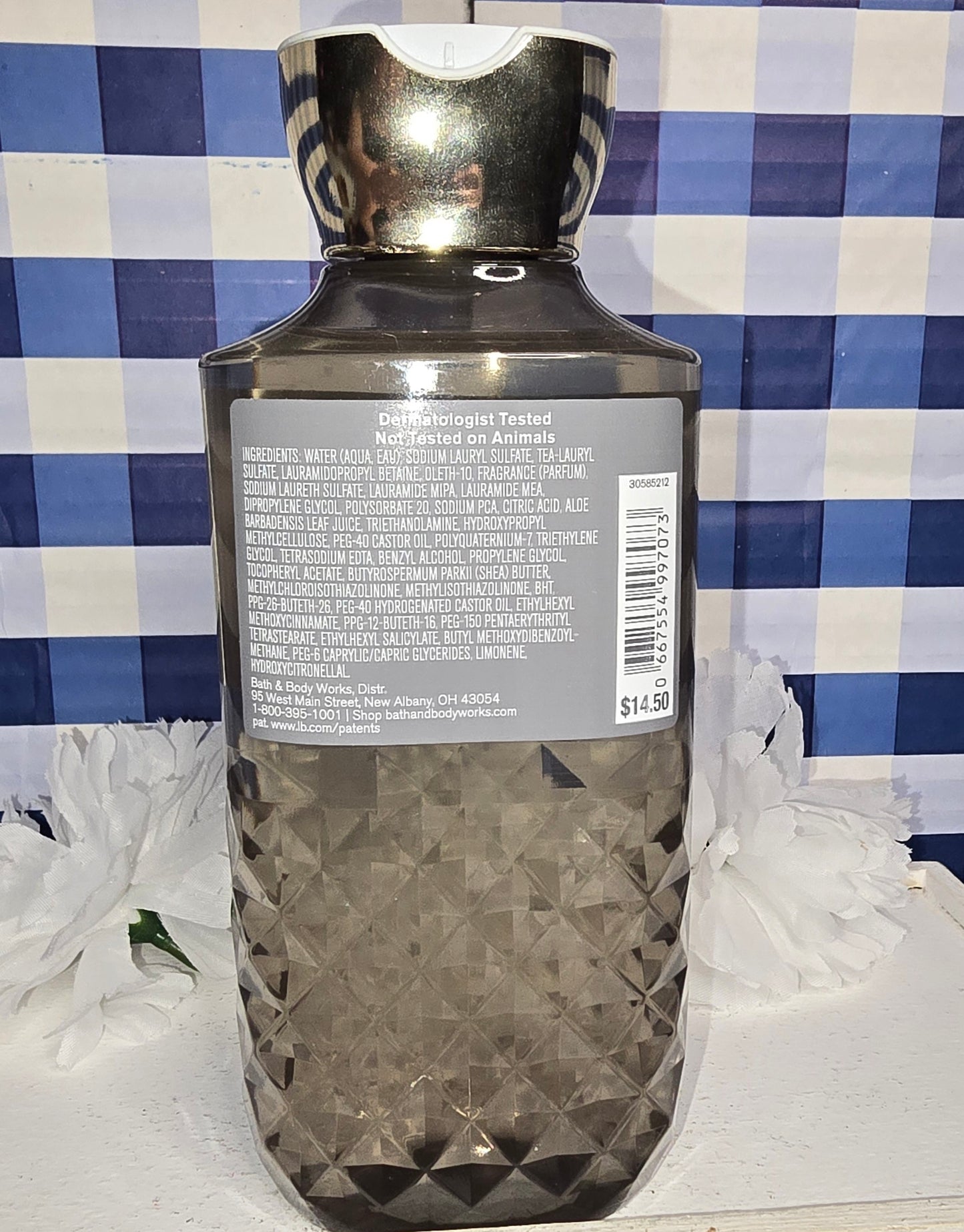 New Bath and Body Works Sweater Weather Body Wash/Shower Gel 10 fl oz.