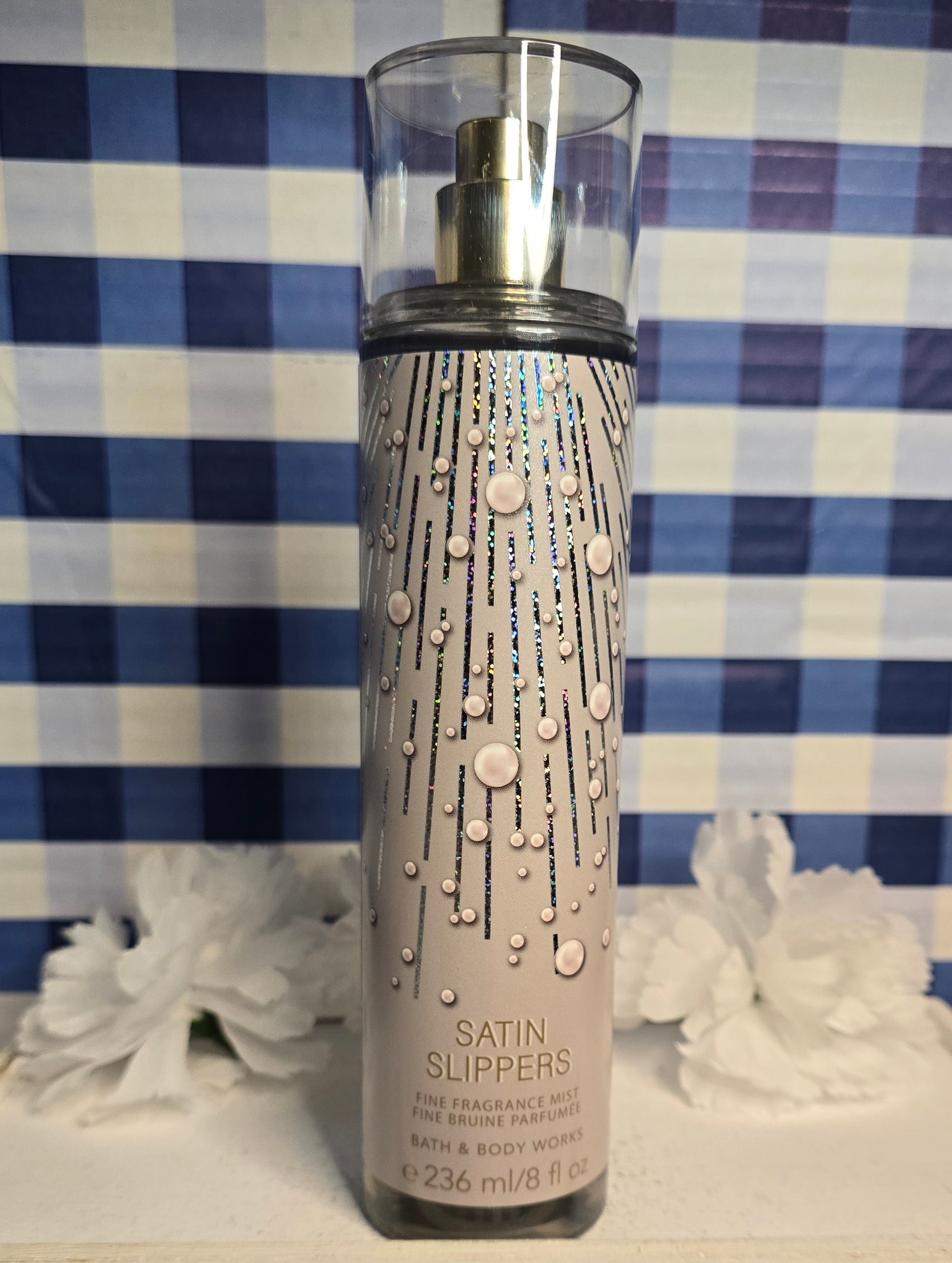New Bath And Body Works ~Satin Slippers~ Body Mist, Body Spray, Hair Mist, Linen Spray 8 fl oz