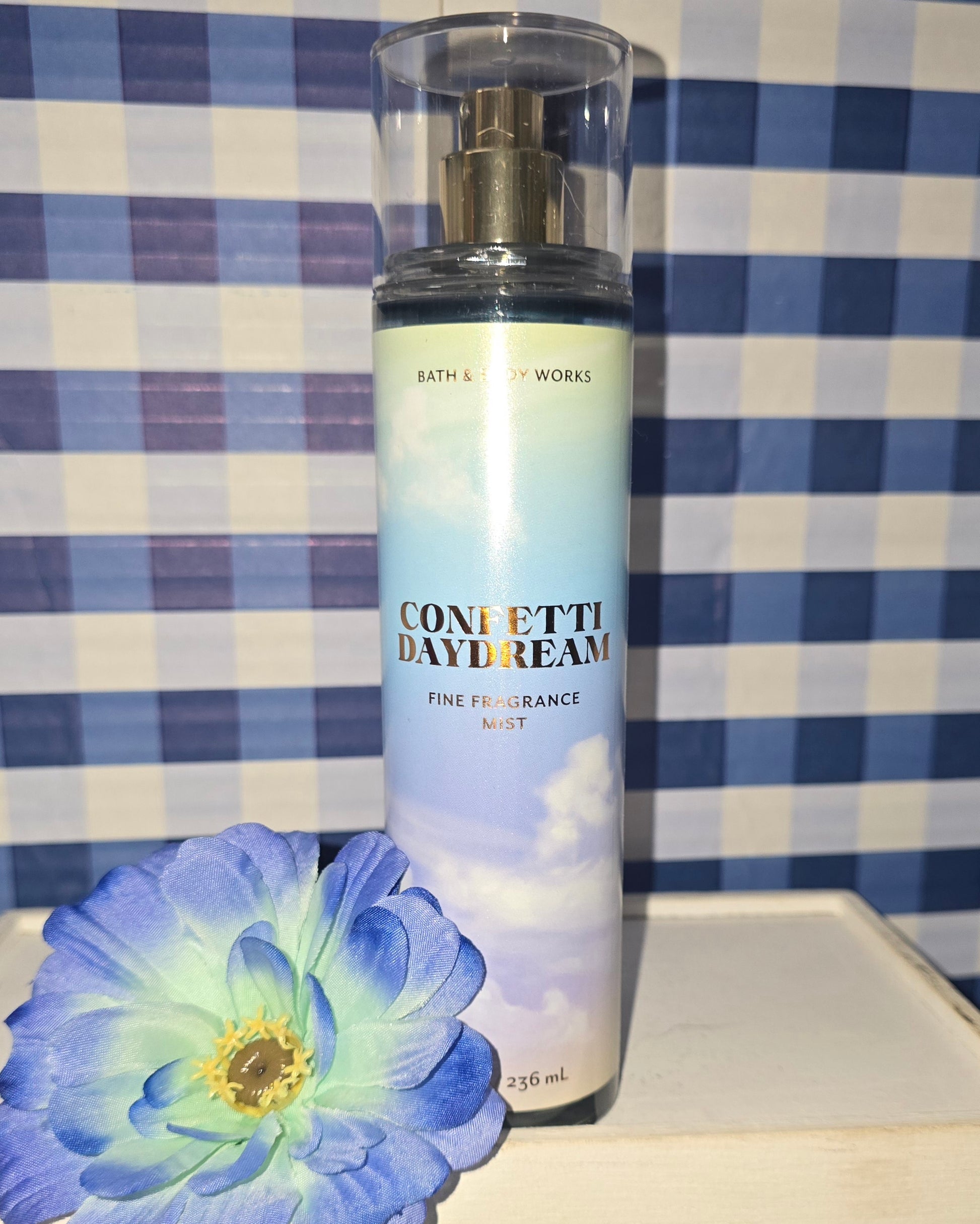 New Bath and Body Works Confetti Daydream  Fragrance Body Mist/Body Spray, Hair Mist and Linen Spray 8 fl oz