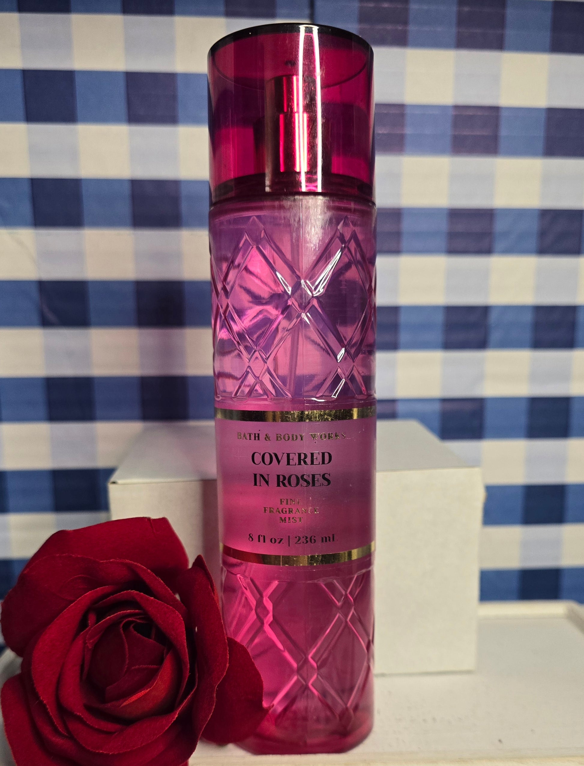 New Bath and Body Works COVERED IN ROSES Body Mist, Body Spray, Hair Mist 8 fl oz
