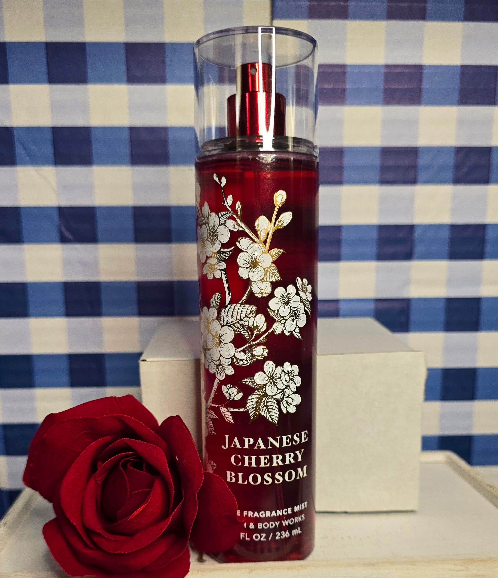 New Bath and Body Works Japanese Cherry Blossom Fine Fragrance Body Mist 8 fl oz