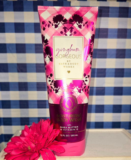 Bath and Body Works Gingham Gorgeous Moisturizing Body Wash 10 fl oz