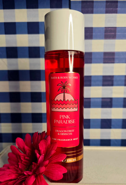 Bath & Body Works Pink Paradise Fine Fragrance Body Mist - Body Spray