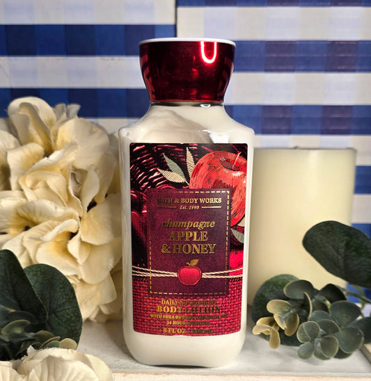 New Bath an Body Works Champagne Apple And Honey Daily Nourishing Body Lotion