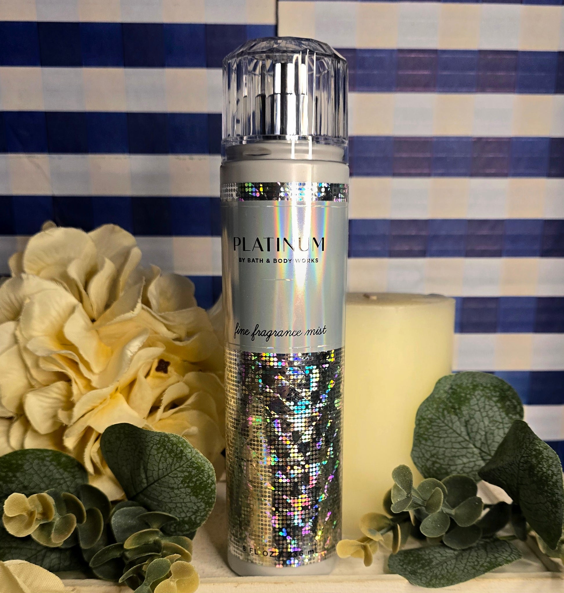New Bath And Body Works Platinum Fine Fragrance Mist/Body Spray 8 fl oz 
