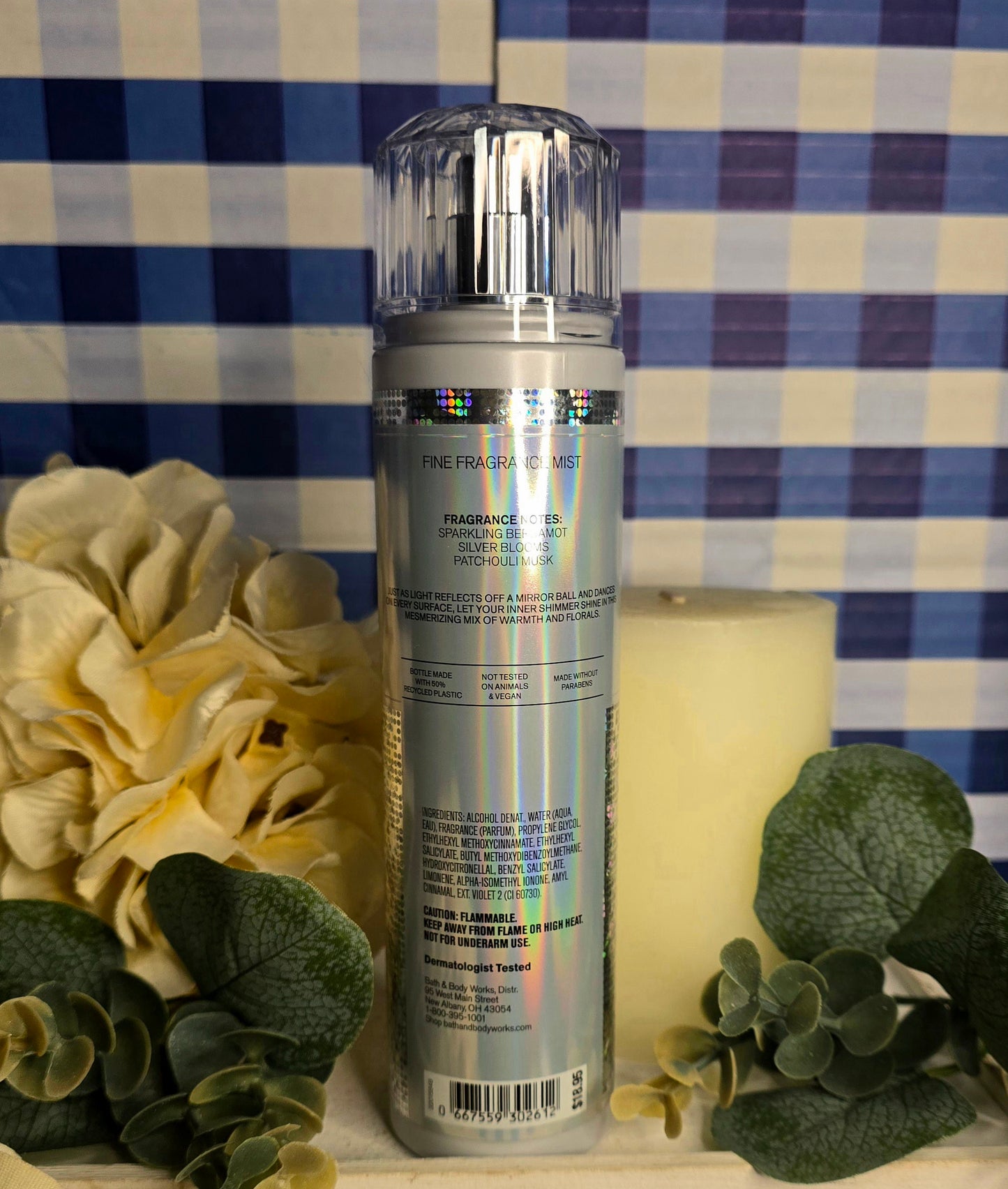 New Bath And Body Works Platinum Body Mist/Body Spray Hair Mist 8 fl oz
