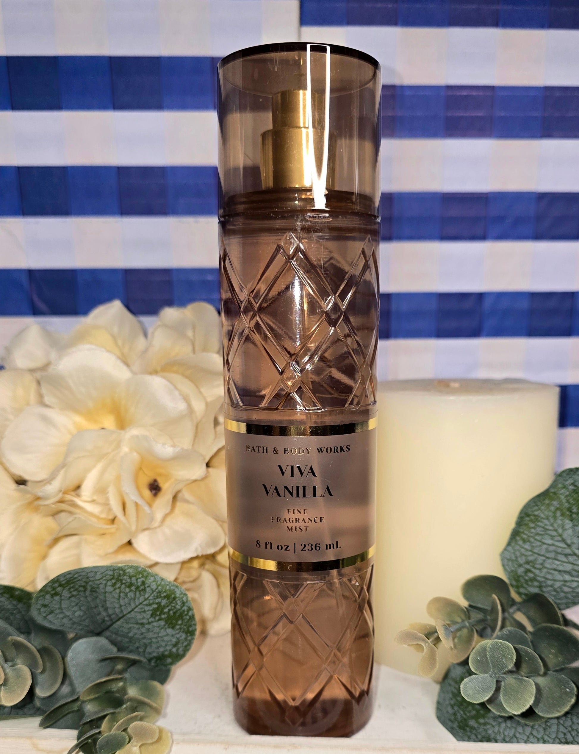 New Bath and Body Works VIVA VANILLA Body Spray Body Mist, Hair Mist 8 fl oz