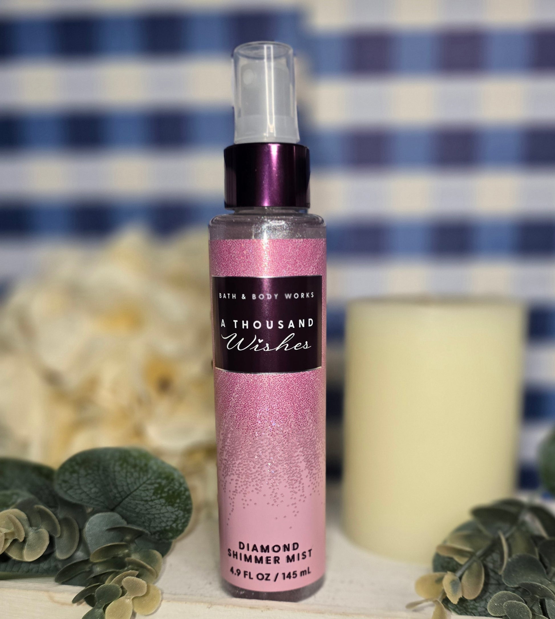 New Bath and Body Works A Thousand Wishes Diamond Shimmer Mist 4.9 fl oz