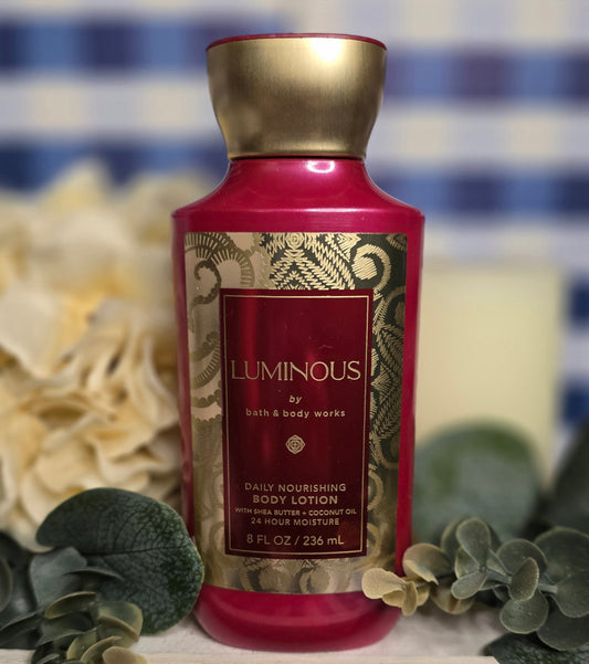 New Bath and Body Works Luminous Daily Nourishing Body Lotion 8 fl oz