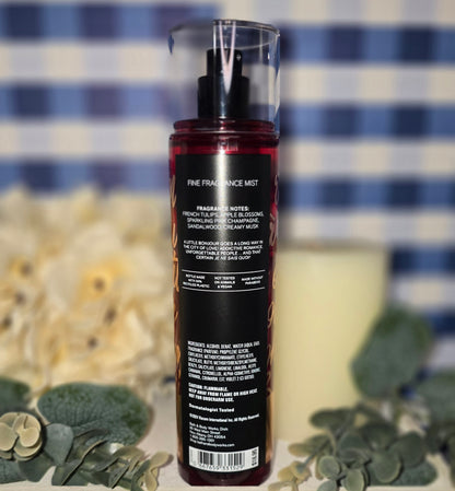 New Bath and Body Work Emily In Paris - Paris Amour Body Spray, Body Mist, Hair Mist, Linen Spray