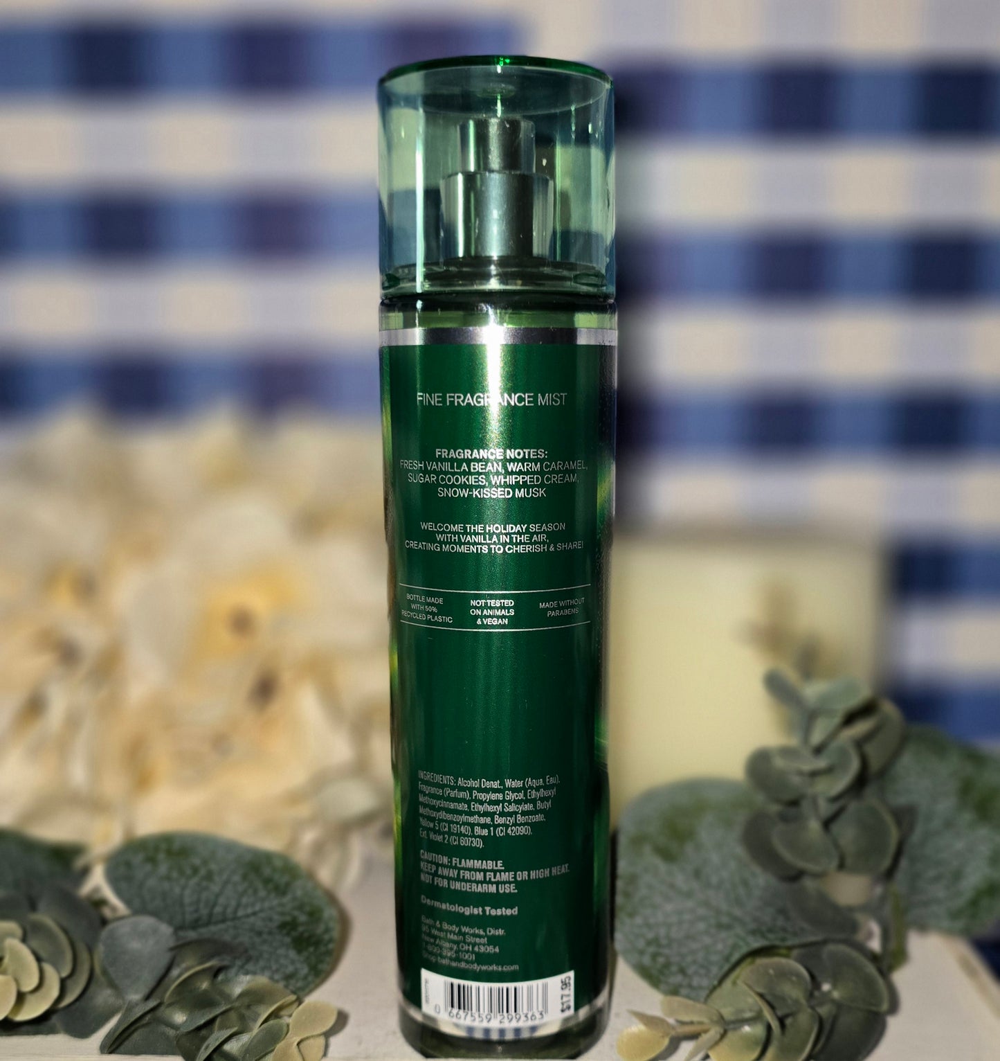 Bath & Body Works Vanilla Bean Noel Fine Fragrance Body Mist, Body Spray, Hair Mist and Linen Spray