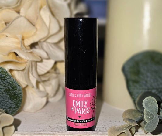 New Bath and Body Works Emily In Paris "Bonjour Blossom" Lip Stick