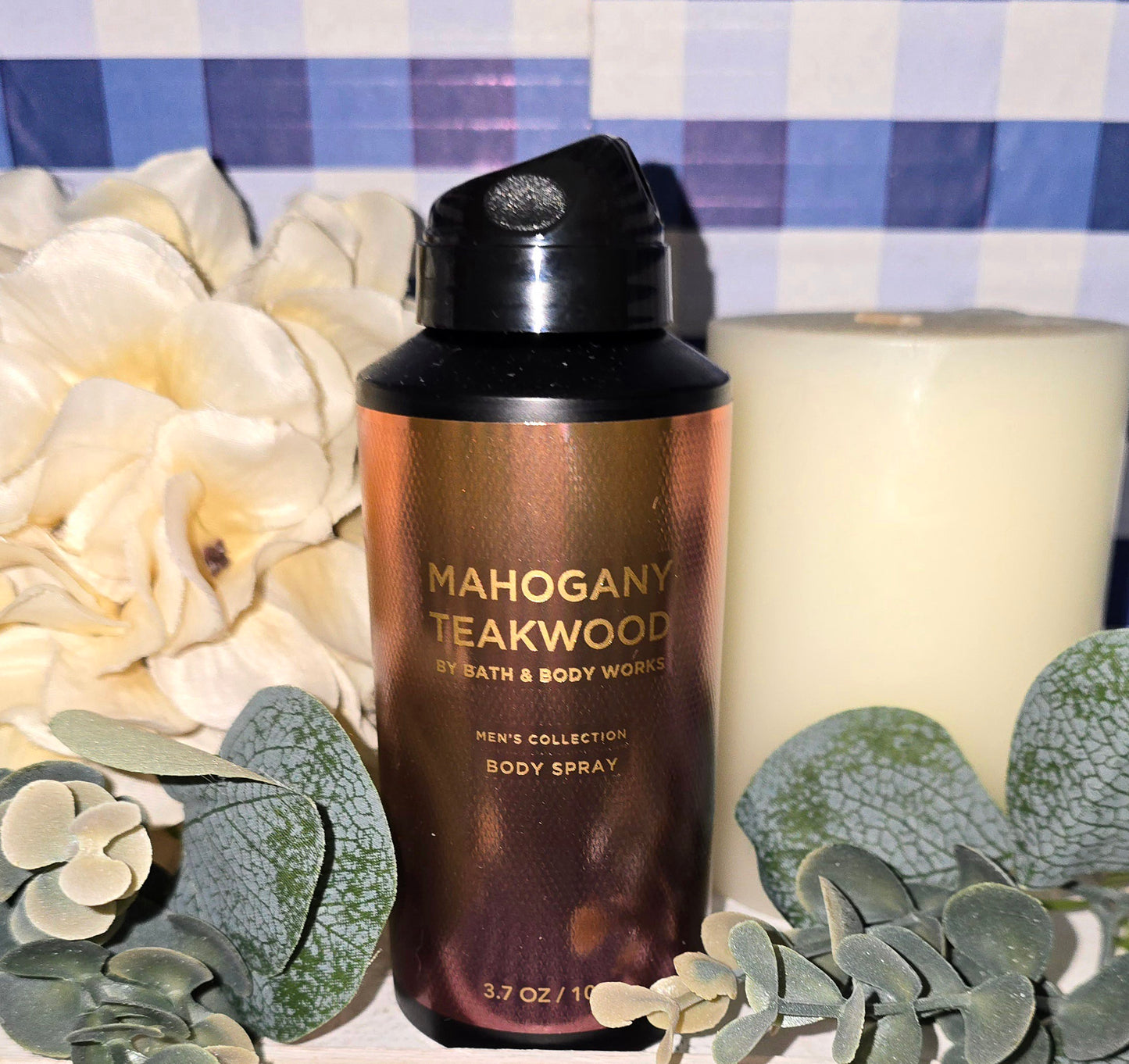 New Bath and Body Works Men's Collection Mahogany Teakwood Body Spray