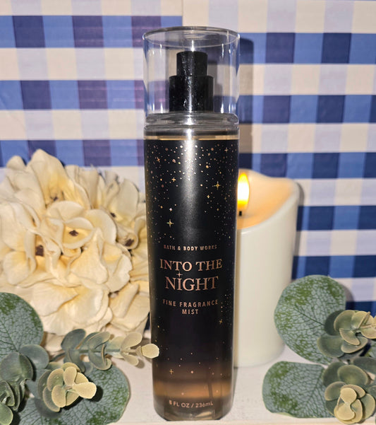 New Bath and Body Works Into the Night Fine Fragrance Body Mist, Body Spray, Hair Mist and Linen Spray