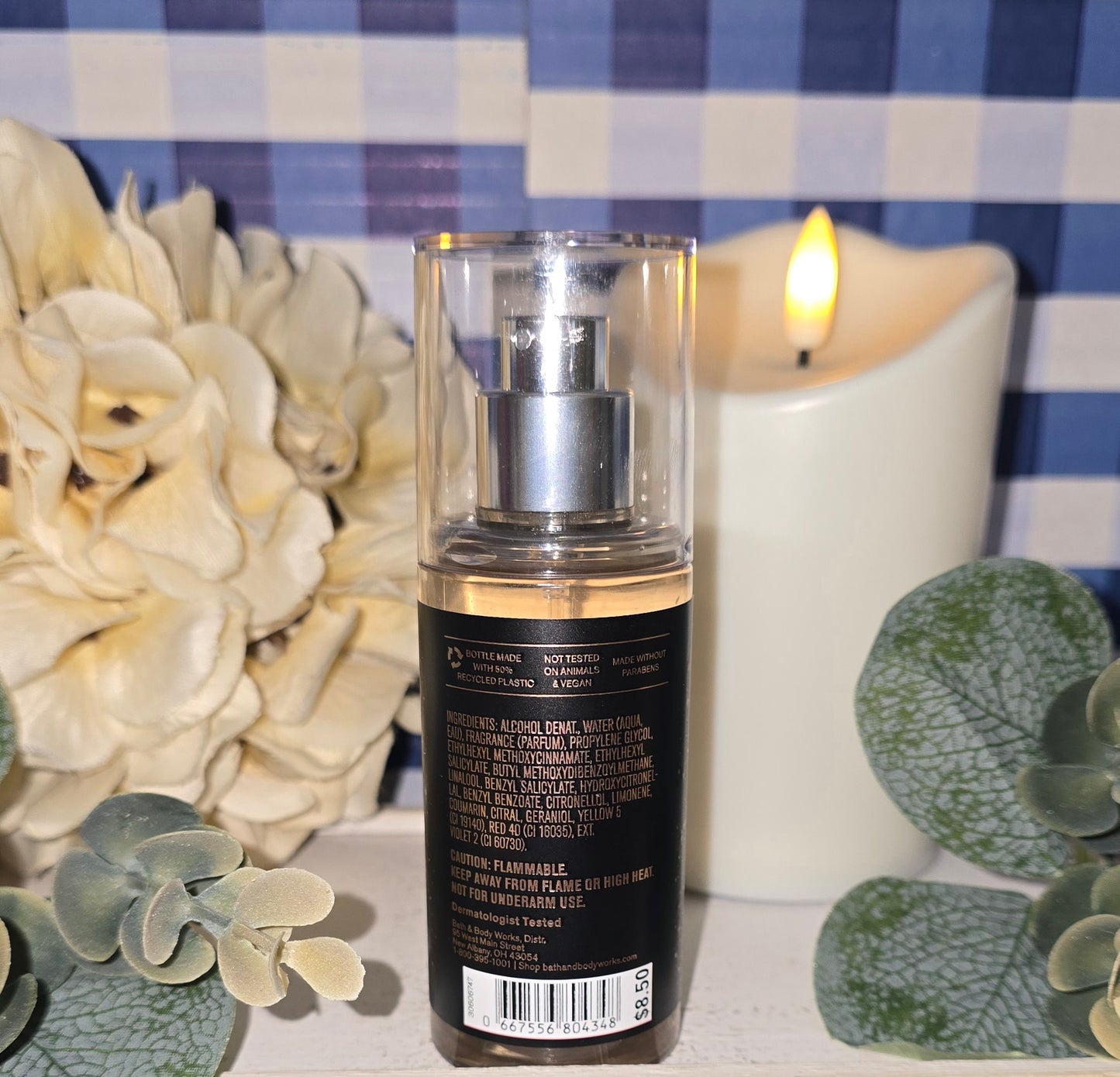 Bath and Body Works Travel Size Into the Night Body Mist, Body Spray 2.5 fl oz