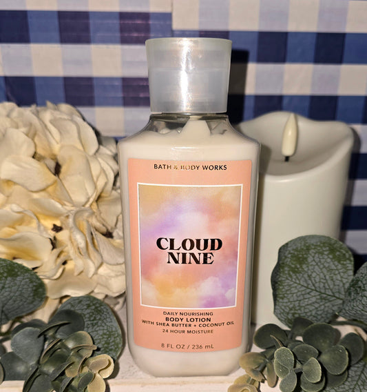 Bath and Body Works Cloud Nine 24 Hour Moisturizing Body Lotion 8 fl oz 