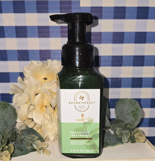 New Bath and Body Works Aromatherapy Eucalyptus and Spearmint Hand Soap