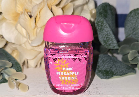 New Bath and Body Works Pink Pineapple Sunrise PocketBac Hand Sanitizer 1 oz 