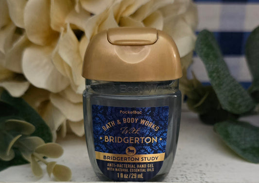 New Bath and Body Works Bridgerton Study PocketBac Hand Sanitizer 1 oz