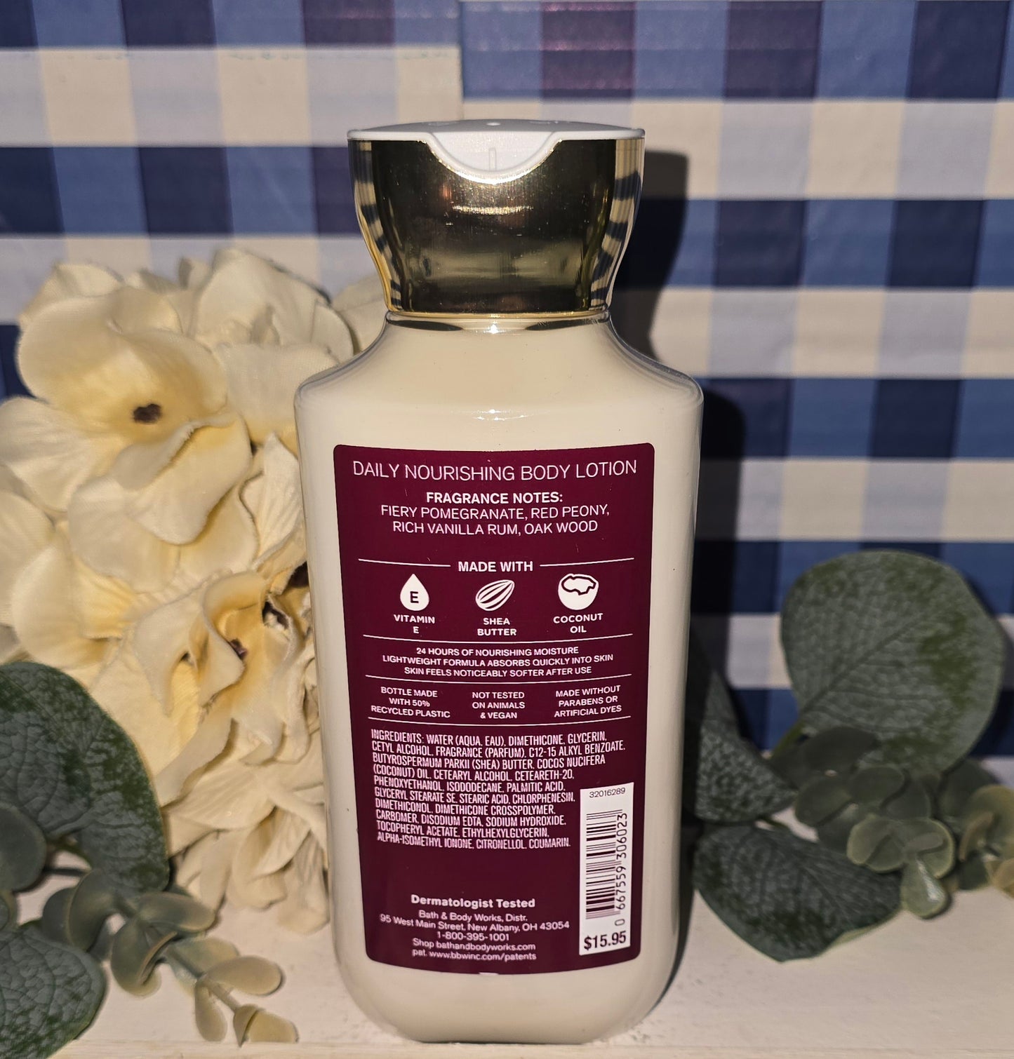 New Bath and Body Works Forever Red Daily Nourishing Body Lotion 8 fl oz