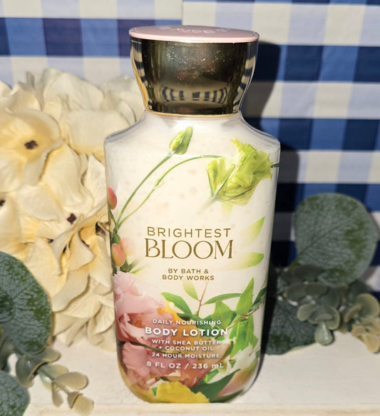 New Bath and Body Works Brightest Bloom Daily Nourishing Body Lotion 8 fl oz