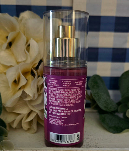 New Bath and Body Works Sweetheart Cherry Travel Size Body Spray, Body Mist, Hair Mist