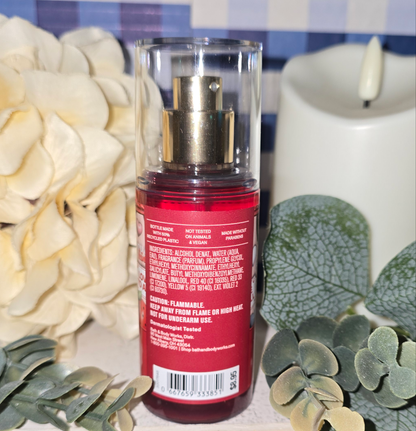 New Bath and Body Works Travel Size Strawberry Pound Cake Body Mist, Body Spray, Hair Mist