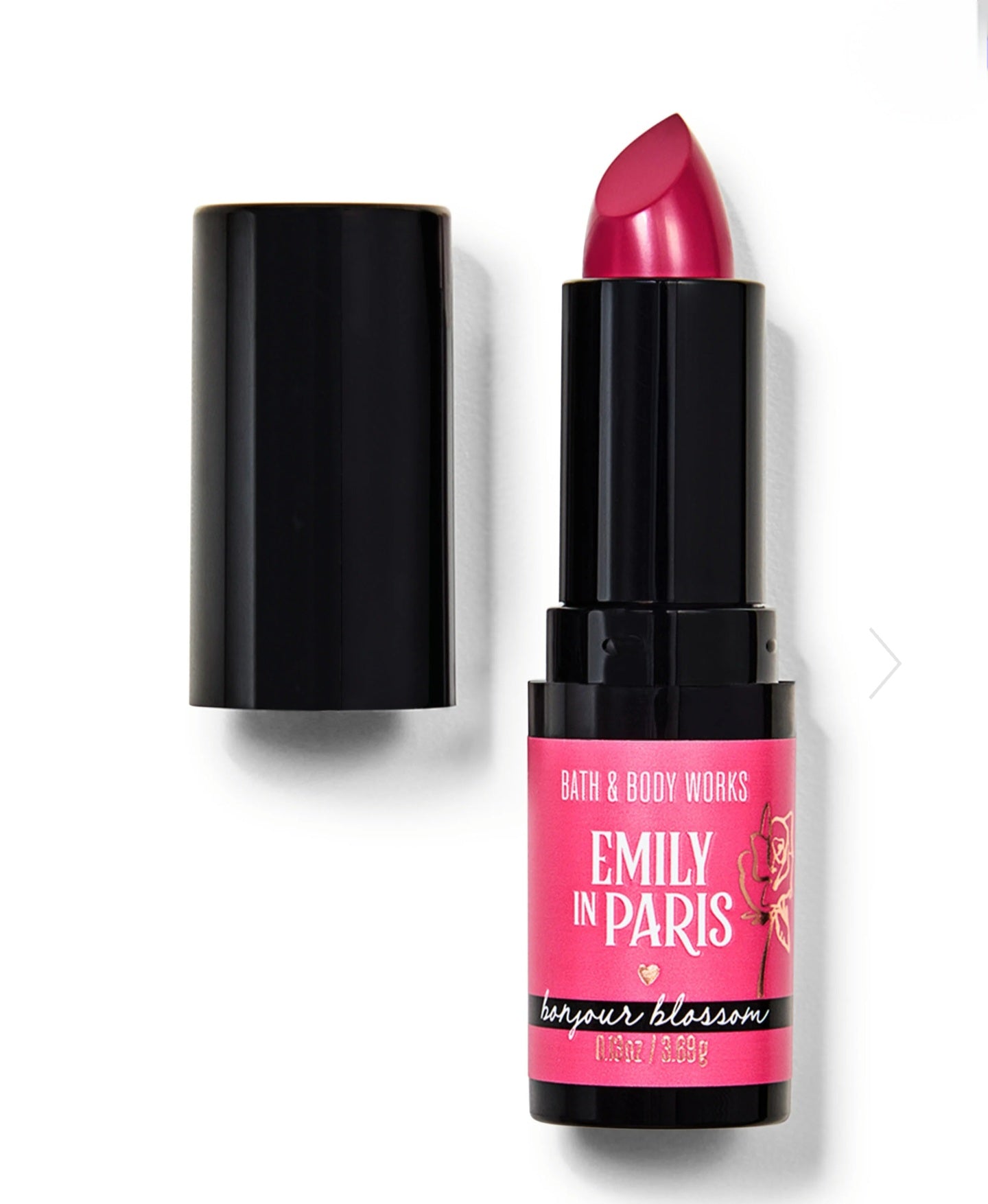 New Bath and Body Works Emily In Paris "Bonjour Blossom" Lip Stick