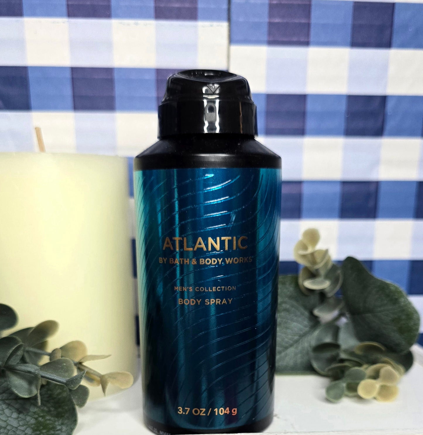 New Bath & Body Works Mens Collection Atlantic Body Spray 3.7 fl oz