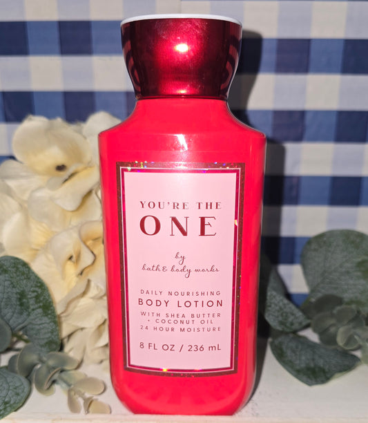 Bath And Body Works ~You're The One~ 24 Hour Moisturizing Daily Nourishing Body Lotion 8 fl oz